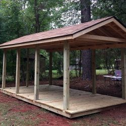 Outdoor Pavilion to Shed