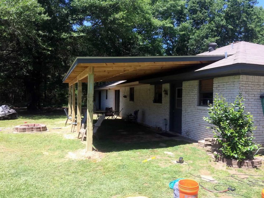 Diana TX Porch Roof Addition